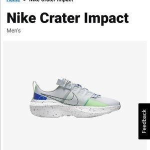 Nike Crater Impact
